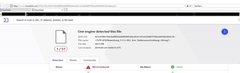 CSM Screenshot VirusTotal