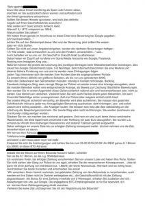 Vorschau der beschriebenen Erpresser-E-Mail