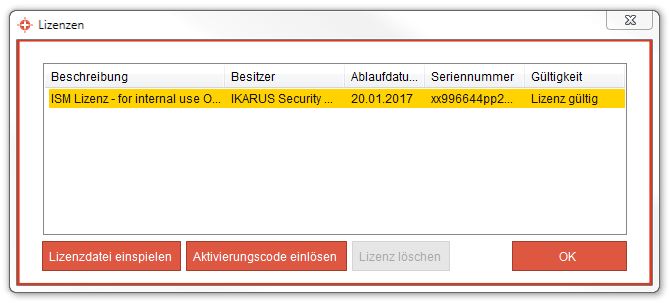 IKARUS anti.virus Lizenzen