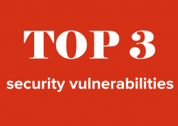 top 3 security vulnerabilities