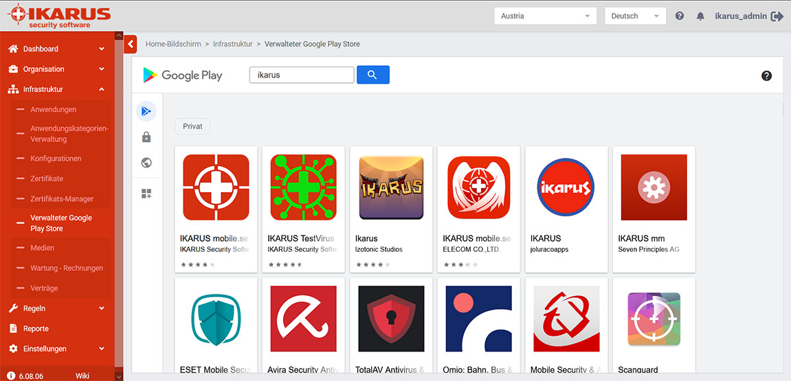 IKARUS TestVirus – Apps no Google Play