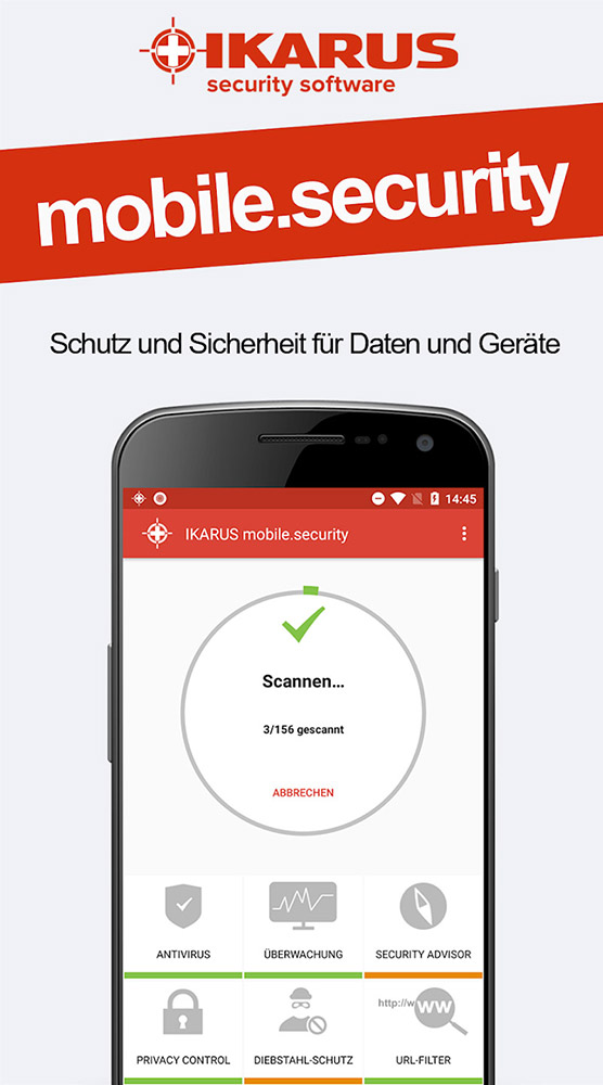 IKARUS mobile.security (1 Year / 1 Device) | Buy cheap on