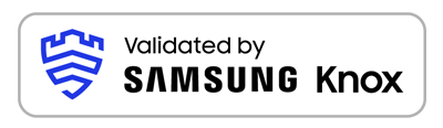 Validated by Samsung Knox