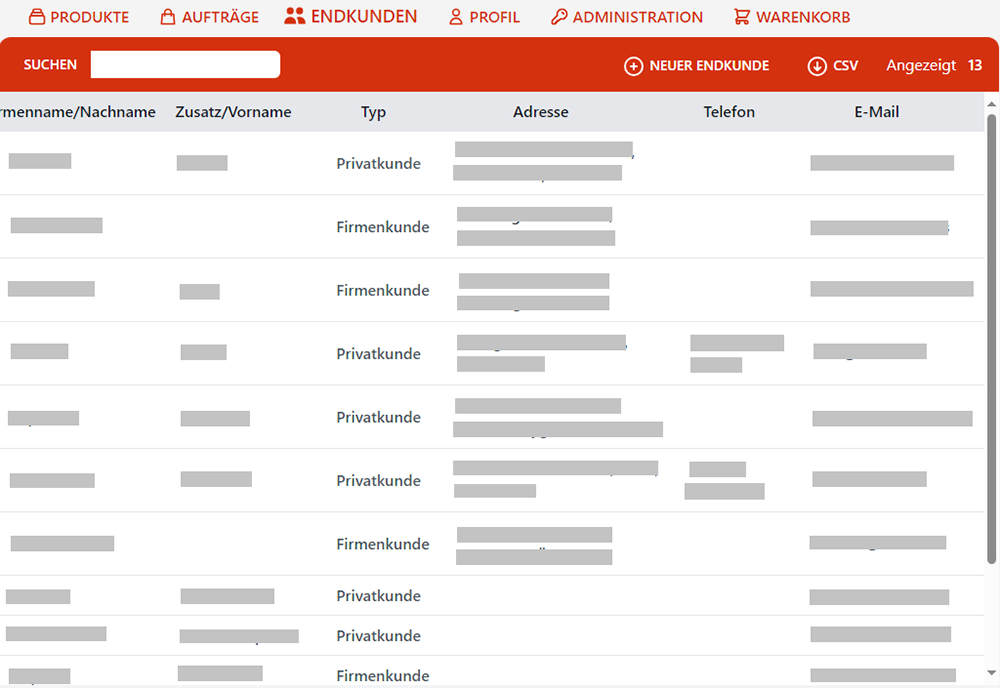 IKARUS Partnerportal - Endkunden