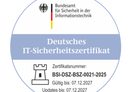 BSI Zertifikat