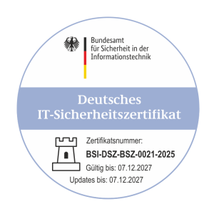 BSI Zertifikat
